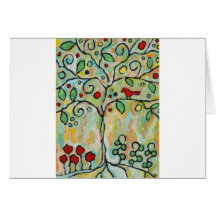 tree of life greeting card