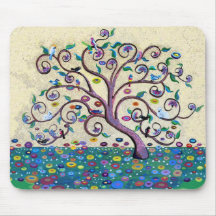 Tree of life mouse pads