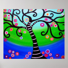 TREE OF LIFE PAINTING PRINT