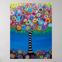 TREE OF LIFE PAINTING PRINT