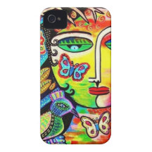 Tree Of Life Paradise Goddess iPhone 4 Covers