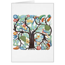 TREE of LIFE pastel Card