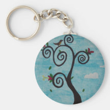 Tree of Love Key Chain