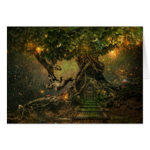 tree scape card