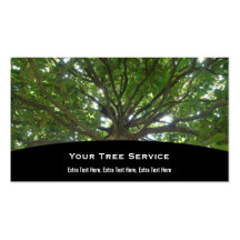 Tree Service Business Card