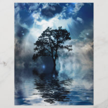 Tree & Water Custom Flyer