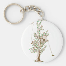 Treehouse Keychain