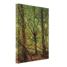 Trees and Undergrowth by Vincent van Gogh Gallery Wrap Canvas