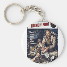 Trench Foot Keychain