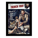 Trench Foot Post Cards