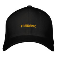 TRENDEMIC EMBROIDERED BASEBALL CAPS