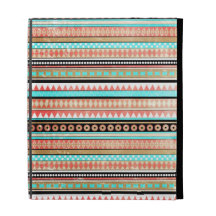 Trendy aztec iPad folio cases
