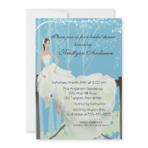 Trendy Bride Bridal Shower Invitation