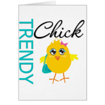 Trendy Chick 1 Card