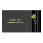 Trendy Floral Design Business Card