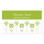 Trendy Floral Design Business Card
