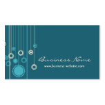 Trendy Floral Design Business Card