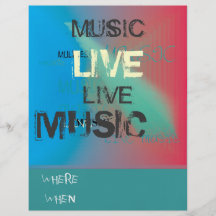 Trendy Live Music>Flyer