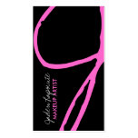 Trendy Monogram Business Cards