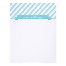 Trendy & Sleek Note Cards Personalized Invitations