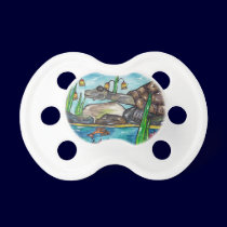 Trev the Turtle pacifiers