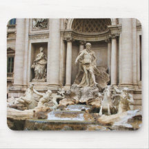Trevi Fountain Mouse Pad