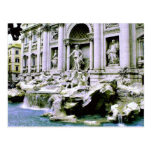 Trevi Fountain Post Card