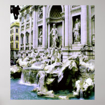 Trevi Fountain Print