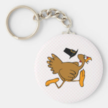Trey Turkey Keychain