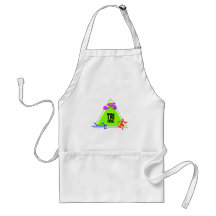 TRI Triathlon Swim Bike Run TRIANGLE TRI ME Design Apron