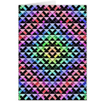 Triangles Rotated Card