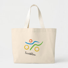 Triathlon logo bags