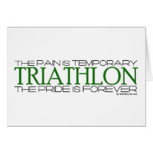 Triathlon – The Pride is Forever Greeting Cards