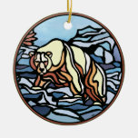 Tribal Bear Art Ornament Bear Keepsake Bear Gifts