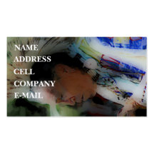 'Tribal Chief in Ceremony' Business Cards