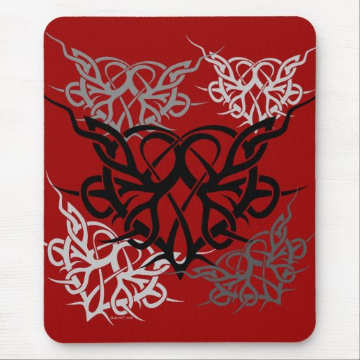Tribal Hearts Mousepad