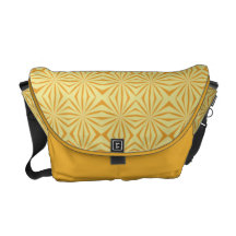 Tribal Pattern Rickshaw Messenger Bag