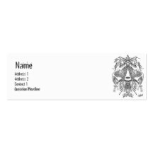 Tribal - Skinny Business Card