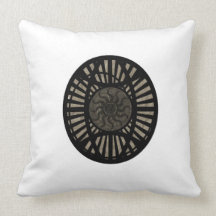 Tribal Sun Throw Pillow