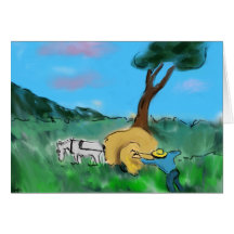 Tribute to Thomas Hart Benton Chilmark Hay Card