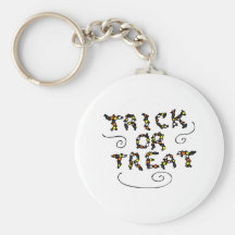 Trick or Treat Candy Keychains