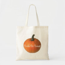 Trick Or Treat Canvas Bag