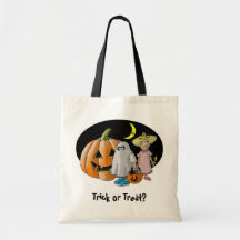 Trick or Treat? Canvas Bags