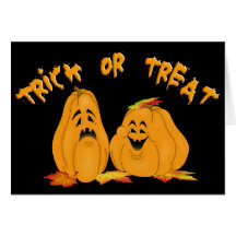 Trick or Treat Greeting Card