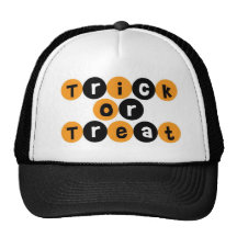 Trick or Treat Halloween Fun Mesh Hats
