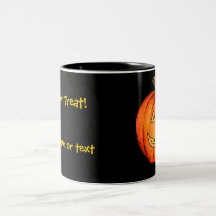 Trick or Treat Jackolantern Mugs