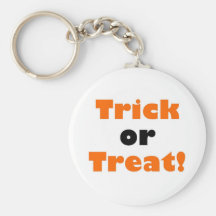 Trick or treat keychain