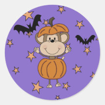 Trick or Treat Party Sticker