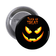 Trick or Treat Pinback Button