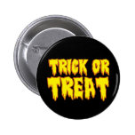Trick or Treat Pinback Buttons